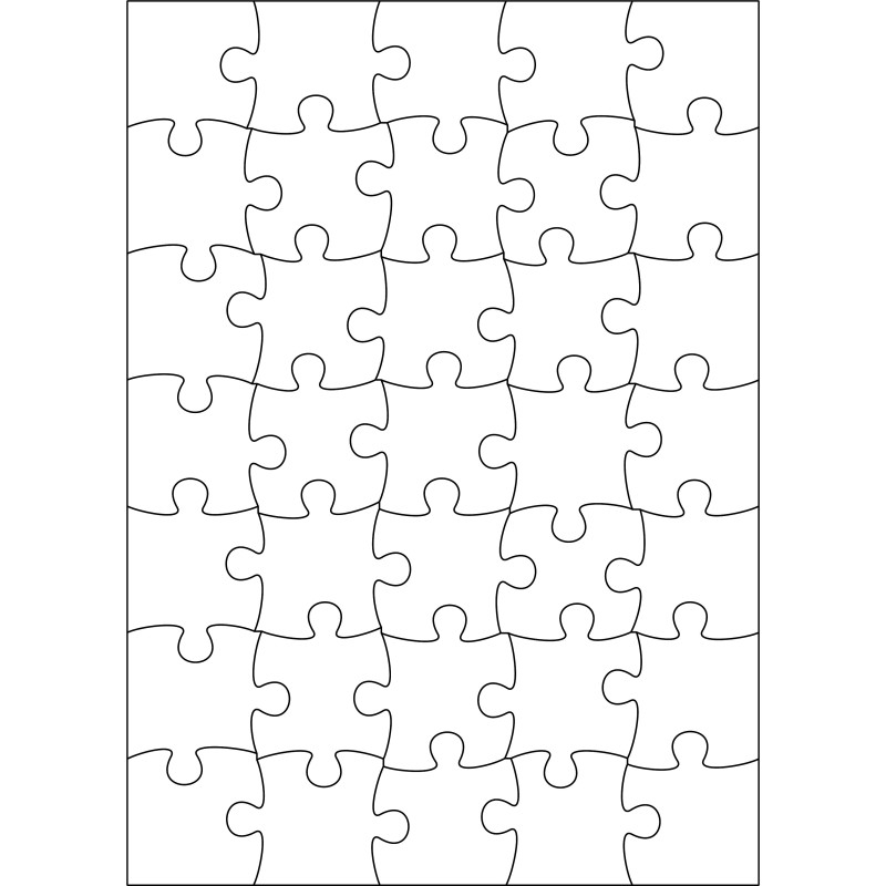 Puzzle mit 35 Teile