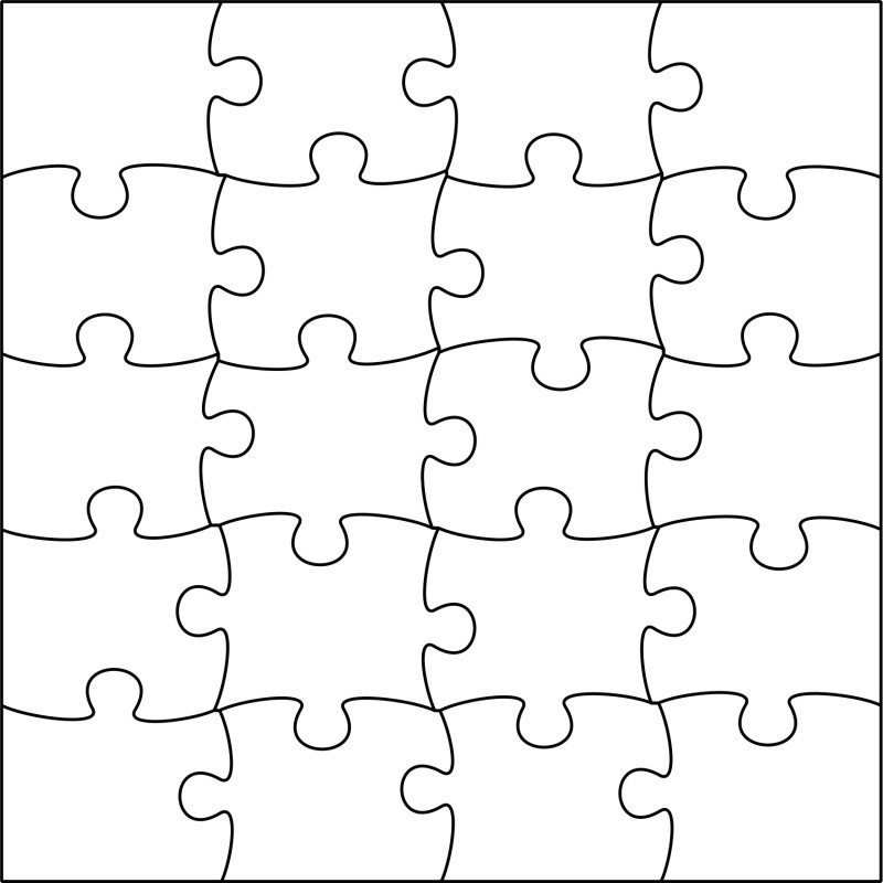 Puzzle mit 20 Teile